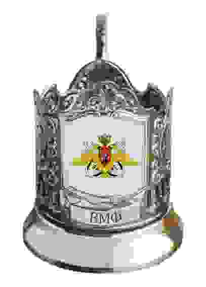 Подстаканник черненый сублимация (Герб ВМФ)