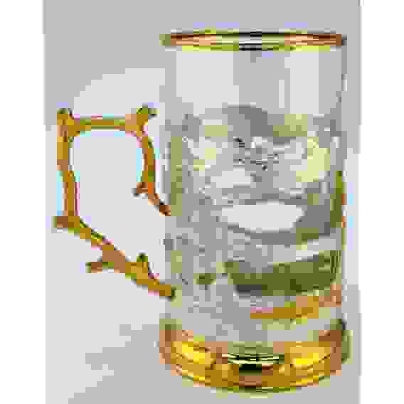 Подстаканник "Русский север" (серебрение, золочение)