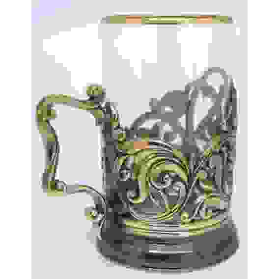 Подстаканник "Христос Воскрес" (с эмалью)