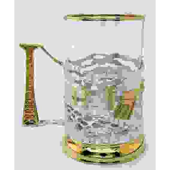Подстаканник "Энергетики" (серебрение, золочение)