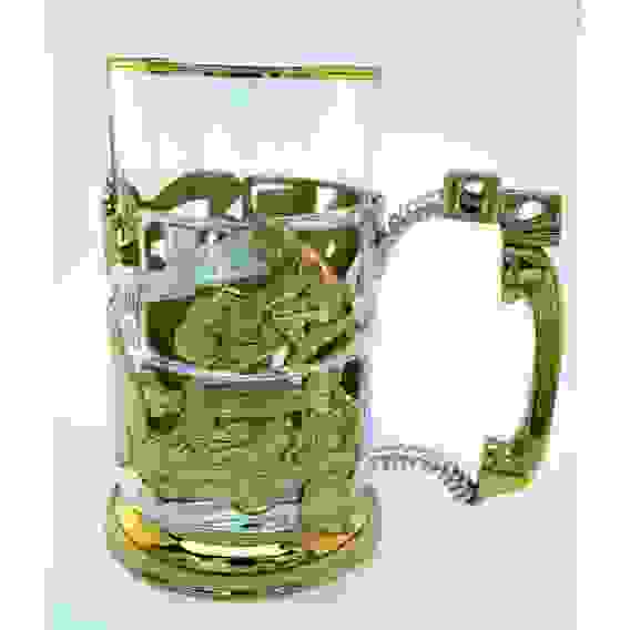Подстаканник "МВД" (серебрение, золочение)