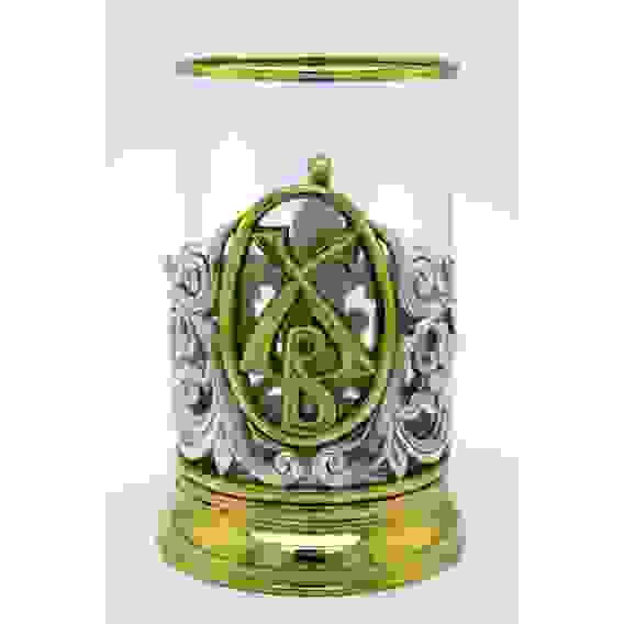 Подстаканник "Христос Воскрес" (серебрение, золочение)