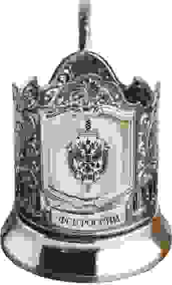 Подстаканник черненый с гравировкой "ФСБ"