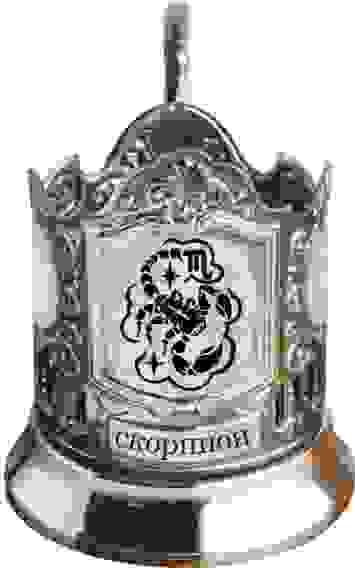 Подстаканник никел.Скорпион