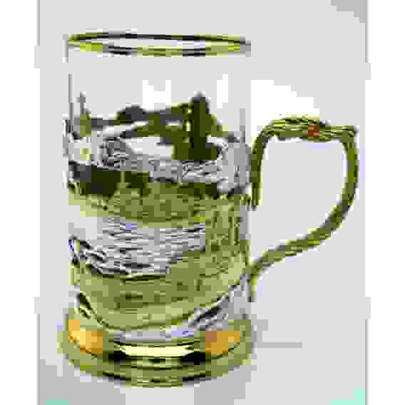 Подстаканник Морфлот (серебрение, золочение)
