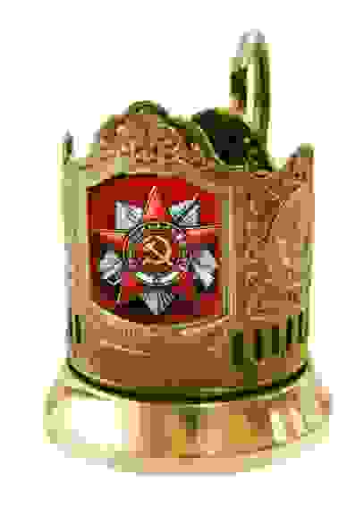 Подстаканник латунный сублимация (Звезда, Орден Победы)