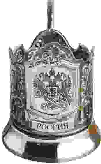 Подстаканник черненый с гравировкой "Налоговая служба"