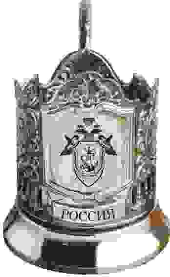 Подстаканник черненый с гравировкой "Следственный комитет"