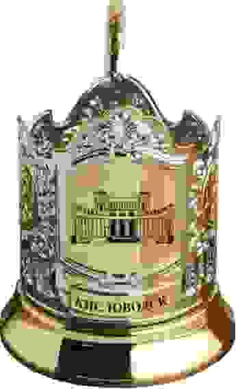 Подстаканник позолоченный "Колонада"