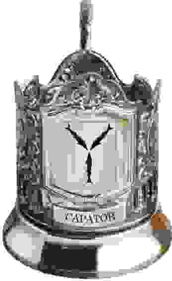 Подстаканник черненый "Герб Саратова"