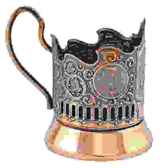 Подстаканник медный "Катюша"