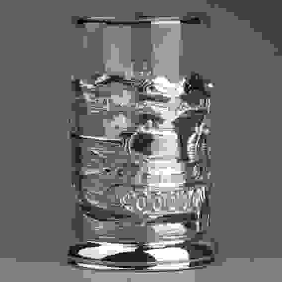 Подстаканник литой никелированный Танки