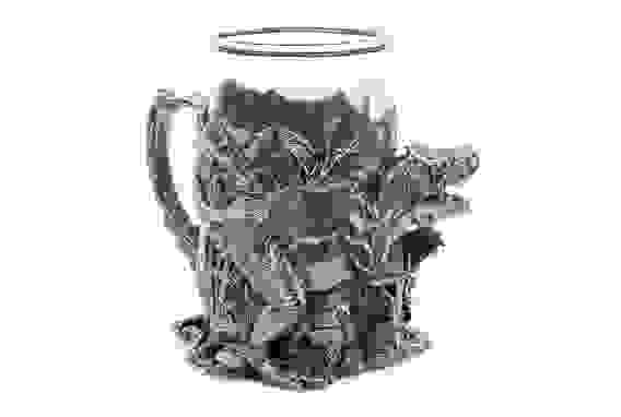 Подстаканник "Динозавр" (Серебрение)
