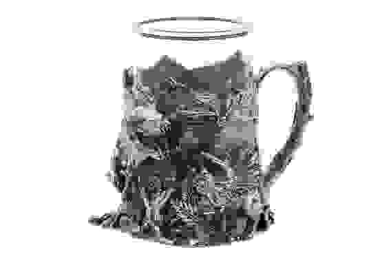 Подстаканник "Динозавр" (Серебрение)