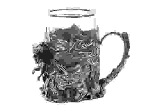 Подстаканник "Динозавр" (Серебрение)