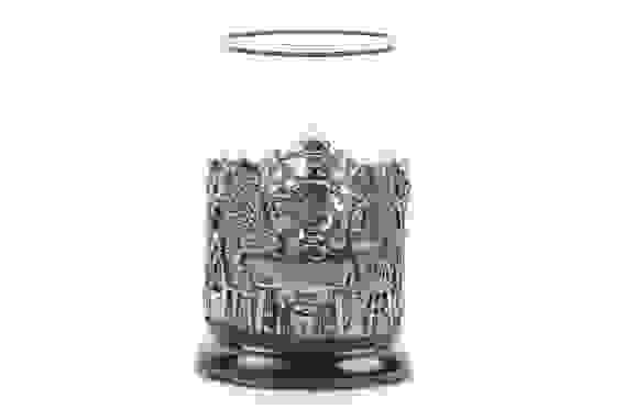 Подстаканник "Чаепитие" (Серебрение)